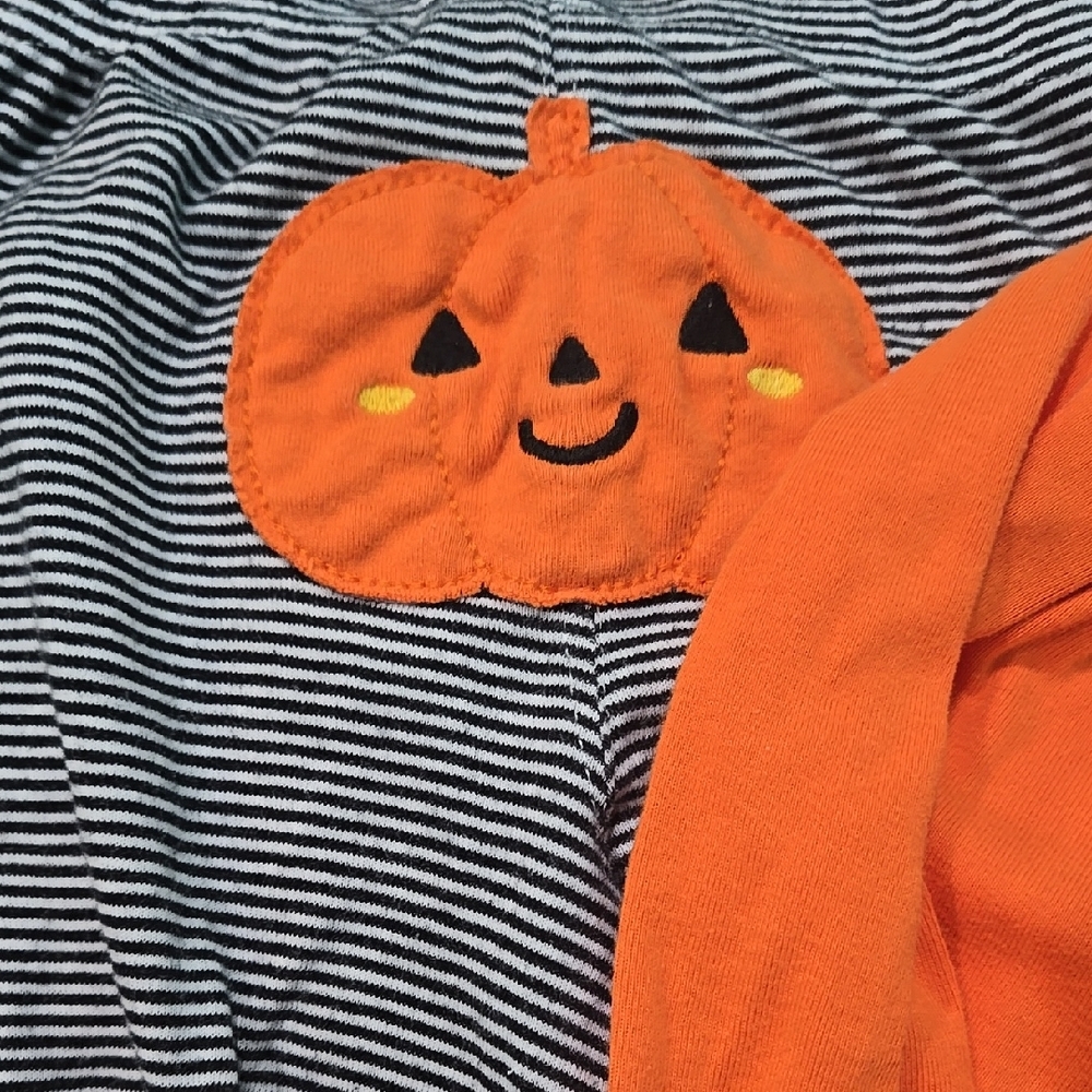 Carter's Halloween Pumpkin Costume in Orange and Black